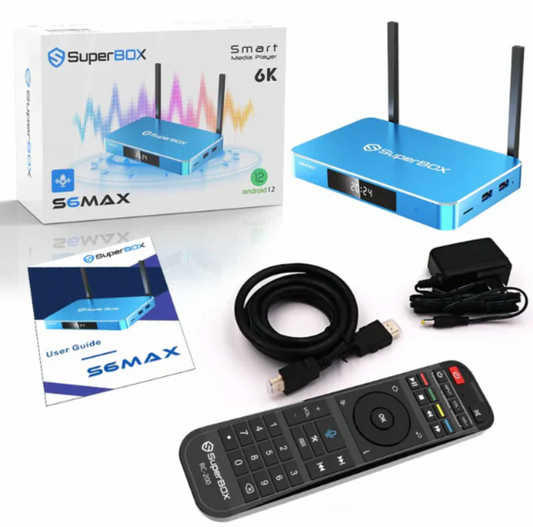 Superbox S6Max (newest model)